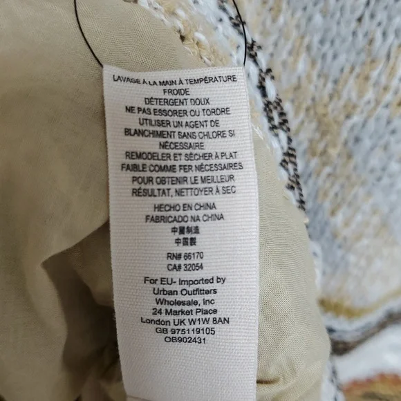 Free People Painted Desert Sweater Coat/Neutral - Picture 15 of 16